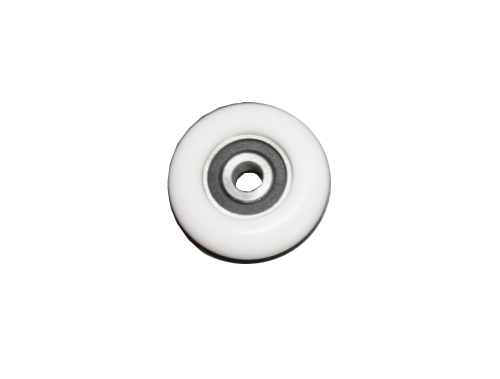Ball bearing wheel white