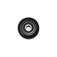 Ball bearing wheel black
