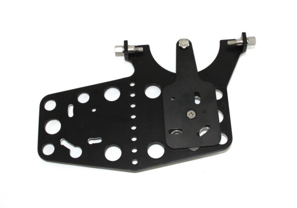Universal steering shoe plate small