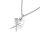 Pendant Crossed Sculls 925 silver without chain